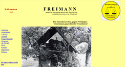 Desktop Screenshot of freimann.at