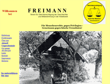 Tablet Screenshot of freimann.at